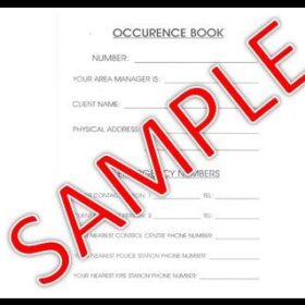 OCCURRENCE (OB) BOOKS 200 PAGE