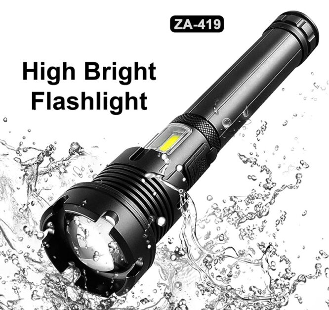 ZA 419 super BRIGHT 2500 LUMEN POWER FLASHLIGHT