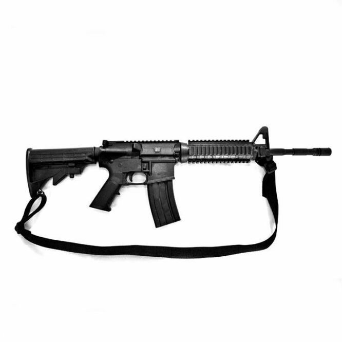 NEW PRODUCT: RUBBER TRAINING RIFLE.LIMITED STOCK AVAILABLE