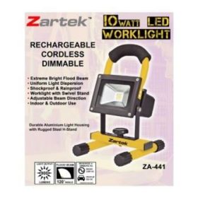 RECHARGEABLE 10 WATT LED WORKLIGHT - ZA-441