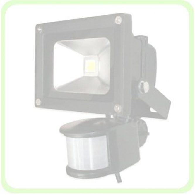 10 WATT LED FLOODLIGHT WITH SENSOR - 90% ENERGY SAVING