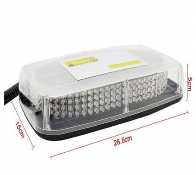 240 LED Magnetic Strobe Emergency Warning Light Bar