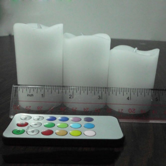 LUMA CANDLES 12 Color LED Electronic Flameless Smokeless Candle - Image 3