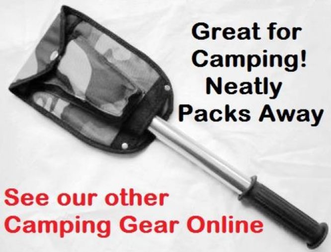 3 IN 1 AXE SHOVEL, SAW CAMPING 4 X 4 GEAR MULTI TOOL - Image 2