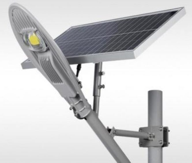 80W Solar Street Light with remote control, Automatic Day/Night switch
