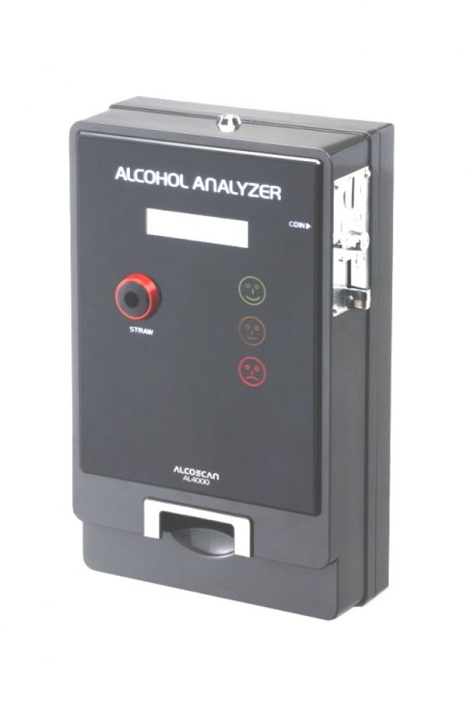 ALCOSCAN VENDING BREATHALYSER AL4000 FOR PUBS AND CLUBS