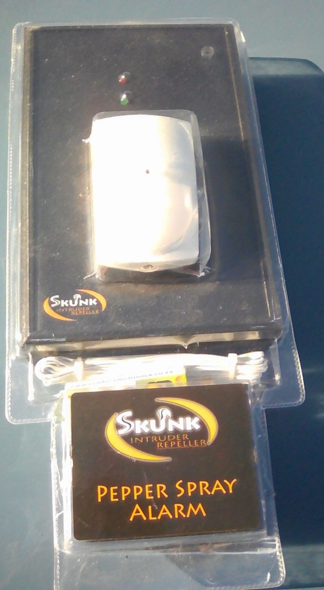 Baby Skunk Pepper Spray Unit