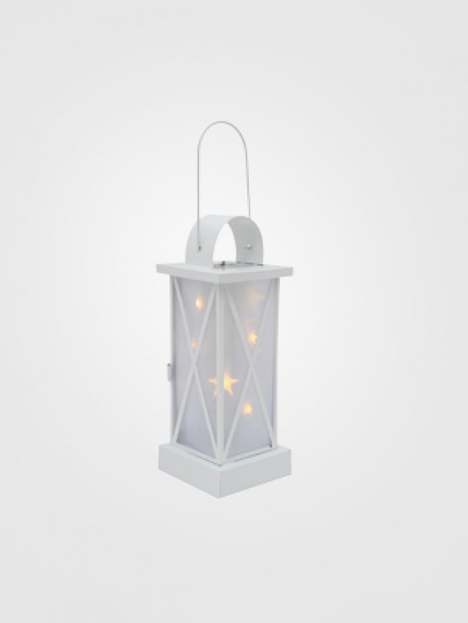 Battery Operated LED Lantern H158W