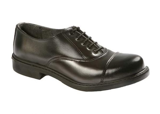 Black security officers  shoe Oxford 70006