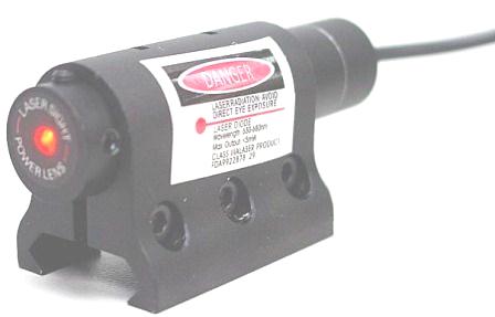 NC STAR COMPACT RED LASER TACTICAL SIGHT POINTER (PRESSURE SWITCH) - Image 2