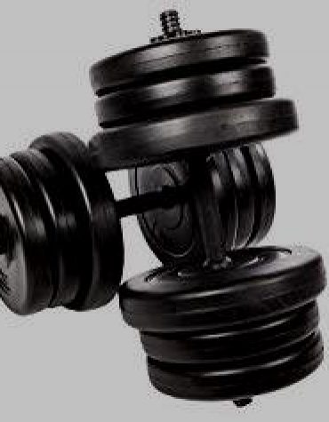 Good Quality Black Dumbbells 40 Kg