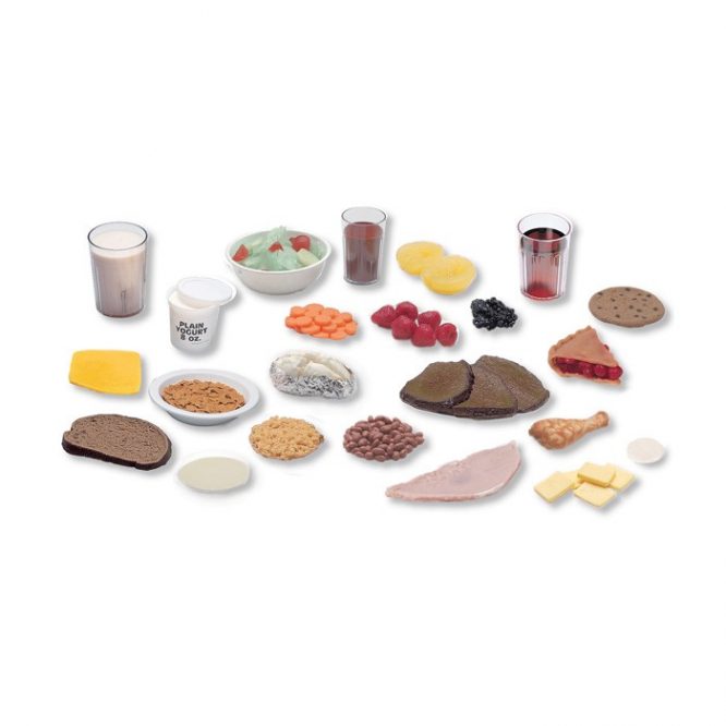 FOOD REPLICA / FAUX FOOD PACKAGES / MYPLATE EXAMPLES - Image 8