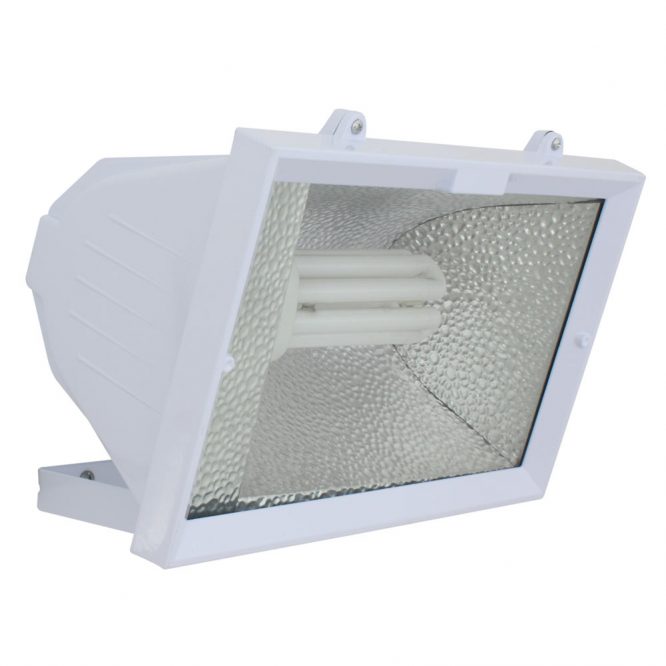 Floodlight E27 E.Saving White FS15 W