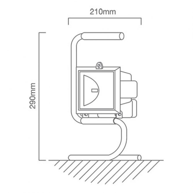 FS 1 PORTABLE HALO.WORK LIGHT 150 watt - Image 4