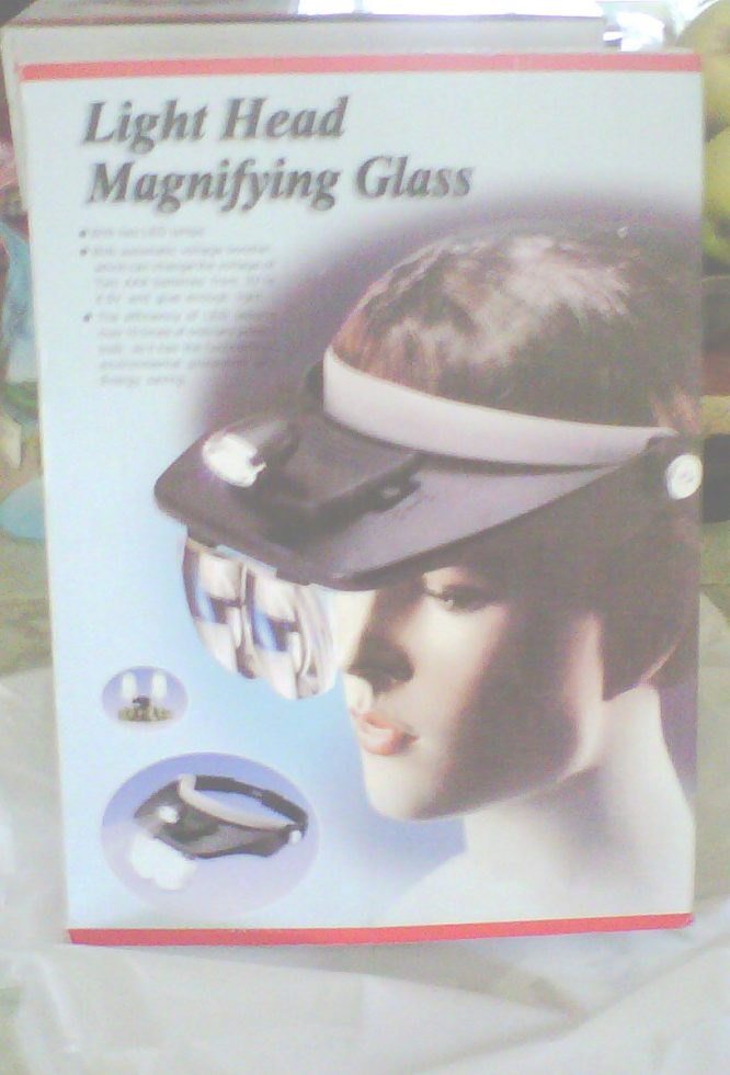 10X LED HEADBAND MAGNIFIER LIGHTED HEAD MAGNIFYING GLASS LOUPE WATCH REPAIR - Image 6