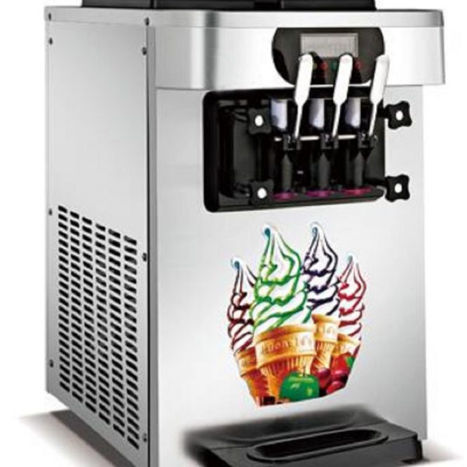 BLQ-825ST 3 FLAVOUR COUNTERTOP ICE CREAM MACHINE