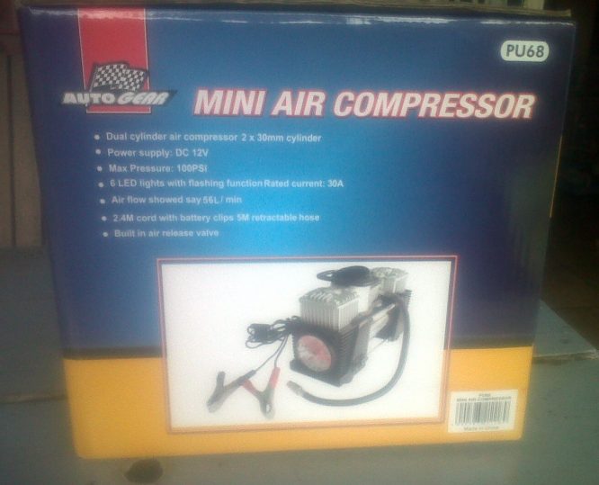 Mini Air Compressor 56 Litre /min 100 PSI