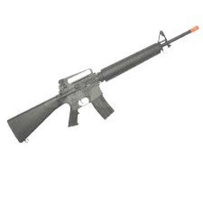 JG US ARMY M16A2 M16 - A2 AIRSOFT ELECTRIC GUN WITH BATTERY AND CHARGER - Image 6