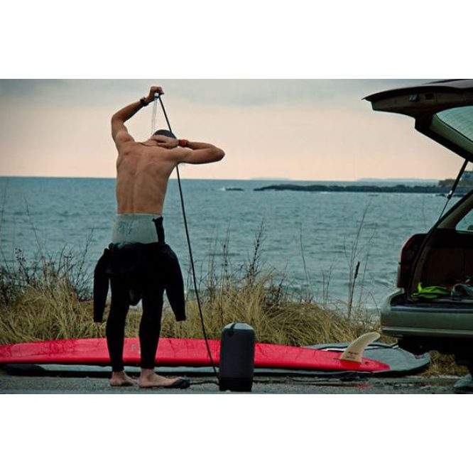 LEISURE QUIP 12L PRESSURE CAMPING SHOWER...SOLD OUT REPLACE