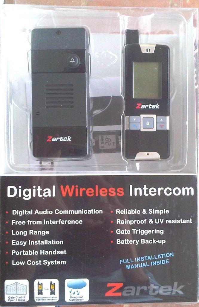 NEW: ONE BUTTON DIGITAL WIRELESS INTERCOM - CDP-801