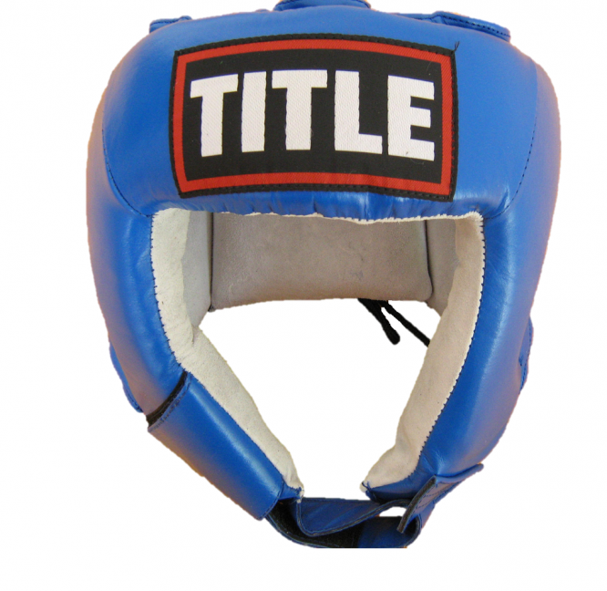 OPEN FACE HEADGEAR: BLUE OR RED BOXING , KARATE