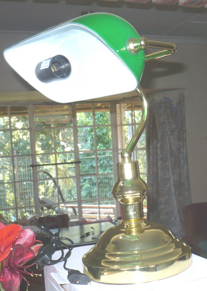 LAWYERS DESK LAMP  T9GNPB Green SOLD OUT - Image 2