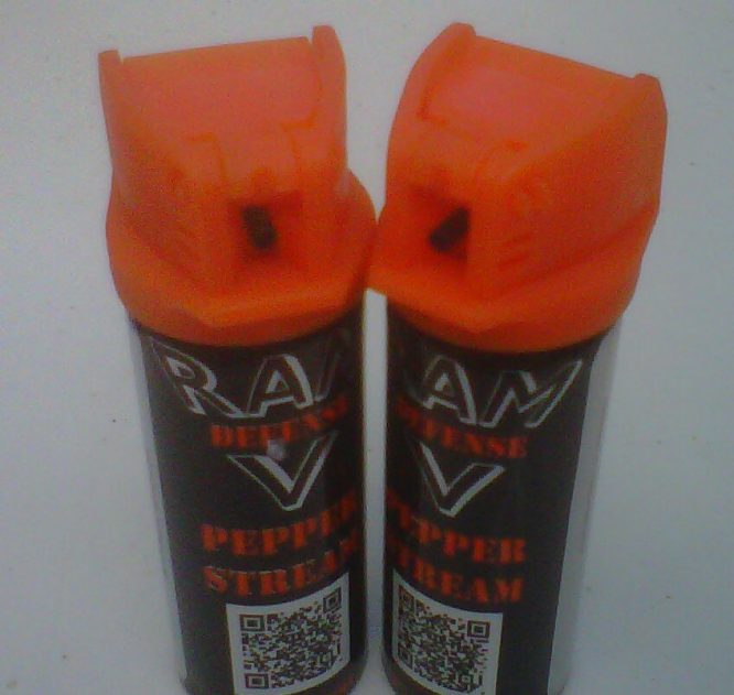 RAM DEFENSE V PEPPER SPRAY DIRECT JET - 60MLS