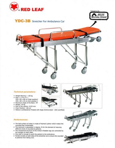 SELF LOADING AMBULANCE STRETCHER