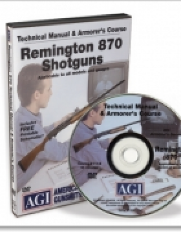 REMINGTON 870 PUMP ACTION SHOTGUN DVD
