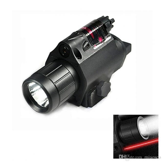 M6 TACTICAL PISTOL FLASHLIGHT & RED LASER  - Image 4