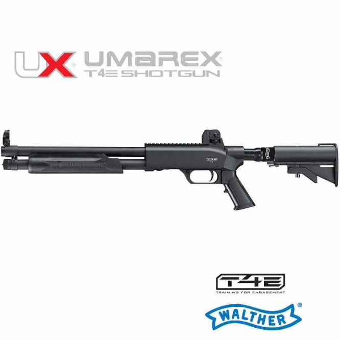 NEW STOCK ARRIVING MID Sept 2020 : UMAREX SG68 Pump Action Shotgun -T4E 0.68 calibre SOLD OUT NO STOCK
