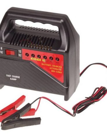 Basic 6A 6V/12V Battery Charger