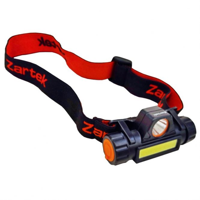 ZA-437 RECHARGEABLE HEADLAMP - DIMMER WITH DUAL BEAMS