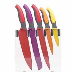6pc Nylon Knife Set - Assorted