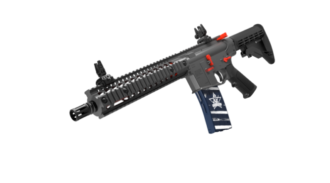 CROSMAN FULL AUTO 4.5MM STEEL BB RIFLE - PATRIOT EDITION - Image 4