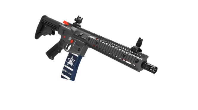 CROSMAN FULL AUTO 4.5MM STEEL BB RIFLE - PATRIOT EDITION - Image 5