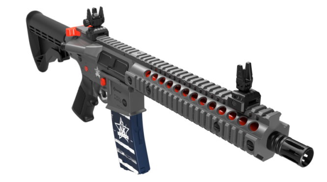 CROSMAN FULL AUTO 4.5MM STEEL BB RIFLE - PATRIOT EDITION