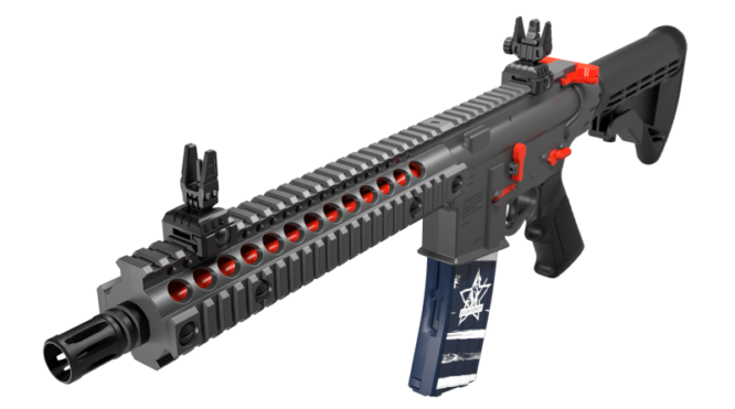 CROSMAN FULL AUTO 4.5MM STEEL BB RIFLE - PATRIOT EDITION - Image 7