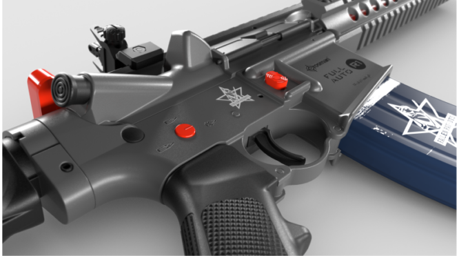 CROSMAN FULL AUTO 4.5MM STEEL BB RIFLE - PATRIOT EDITION - Image 9
