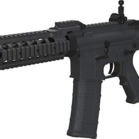 TIPPMANN M4 BASIC TRAINING AIRSOFT RIFLE  - 6MM, BLACK WITH ORANGE TIP