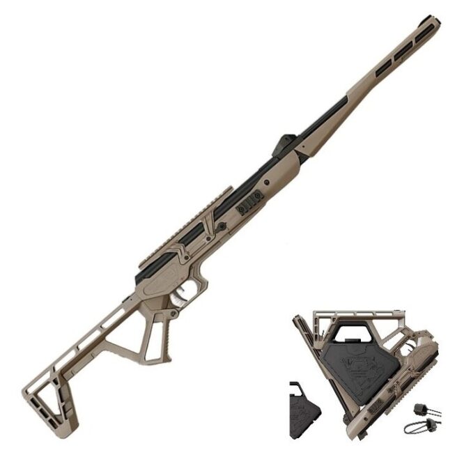 NEW ARRIVAL - BM8 AIR RIFLE : 4.5MM & 5.5MM (BLACK/TAN)