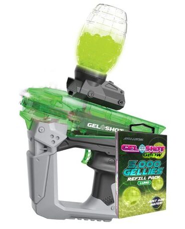 GEL SHOT GLOW IN THE DARK BLASTER