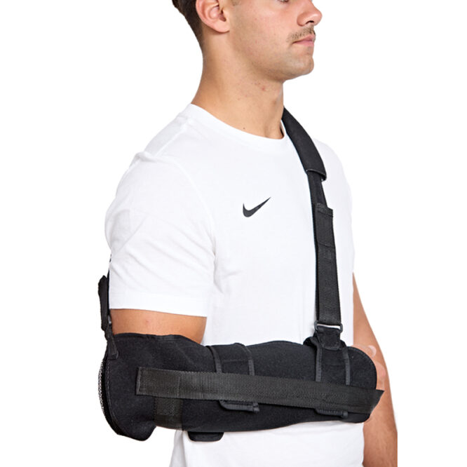 ARM SLING / SUPPORT BRACE (BLACK) - Image 2