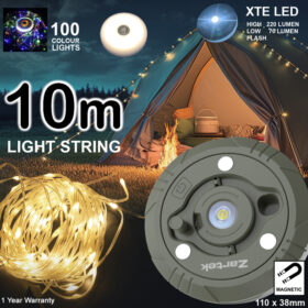 NEW! LANTERN WITH 10M LIGHT STRING - ZA361